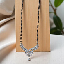 Graceful Floral CZ Mangalsutra Set