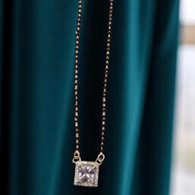 Square Solitaire CZ Mangalsutra Set