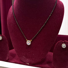Classic Solitaire CZ Mangalsutra Set