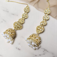 Royal Kundan Pearl Jhumka Earrings