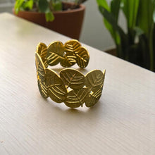 Golden Leaf Embrace Cuff