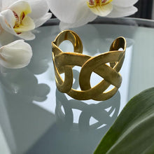Golden Interlace Cuff