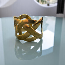 Golden Interlace Cuff