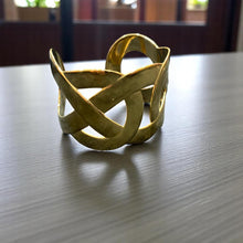 Golden Interlace Cuff