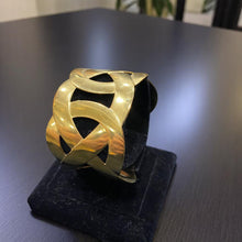 Golden Interlace Cuff