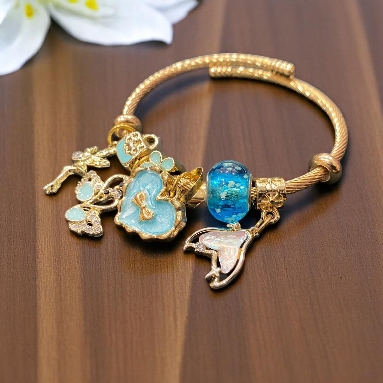 Enchanted Charm Fantasy Bangle