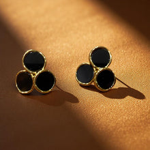 Midnight Trio Studs