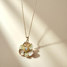 Golden Blossom Charm Set