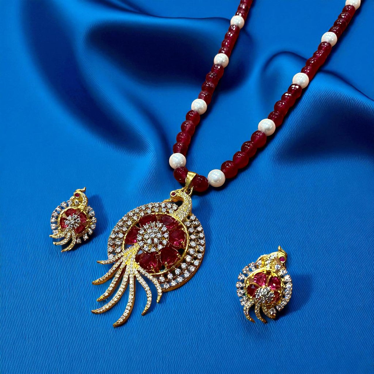 Royal Peacock Elegance Set
