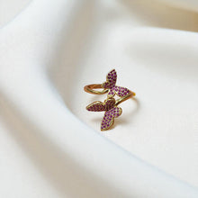Rosy Flutter Ring