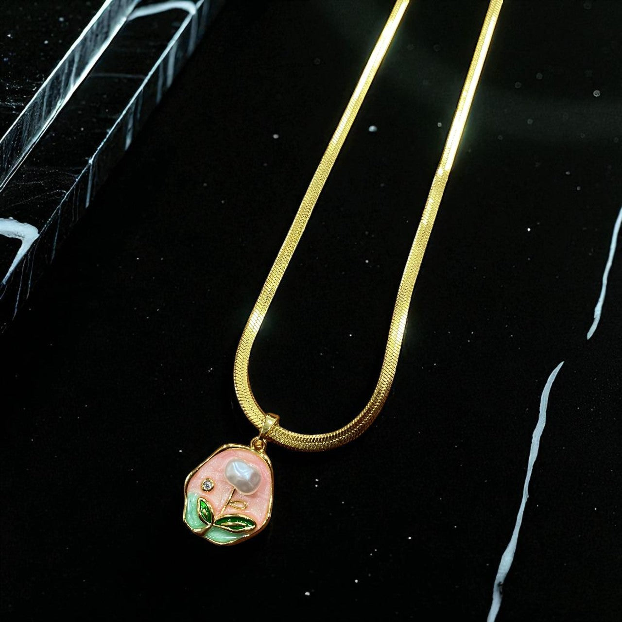 Name: Blush Garden Charm Pendant