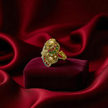 Celestial Whirl Polki Ring