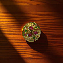 Petal Glow Jadau Ring