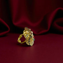 Celestial Whirl Polki Ring