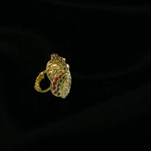 Blossom Swirl Pearl Ring