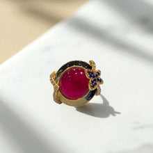 Crimson Eclipse Ring
