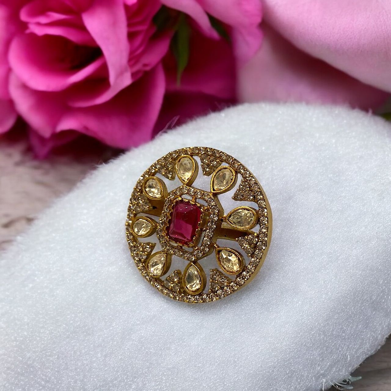 Gulnaar Ruby Ring