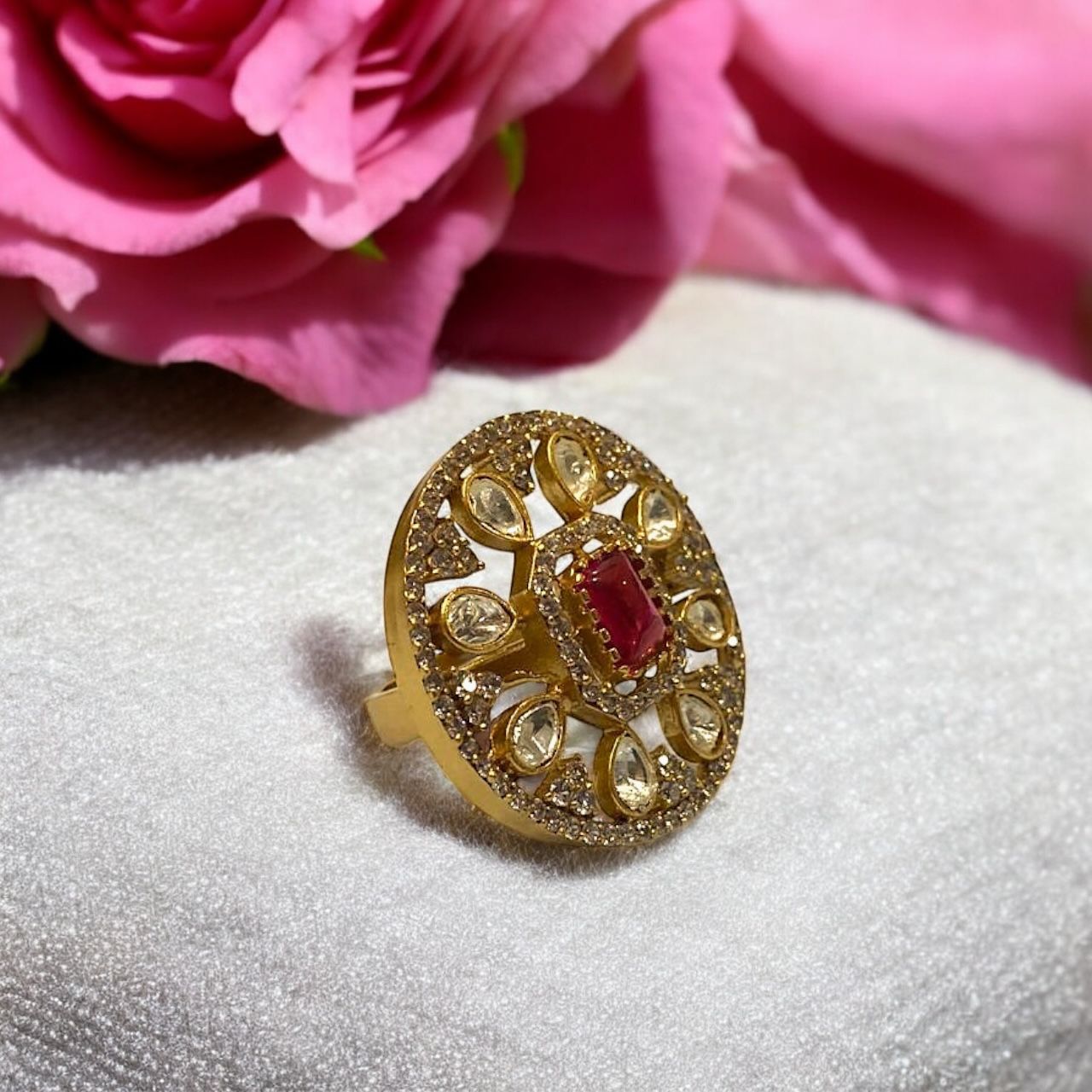Gulnaar Ruby Ring