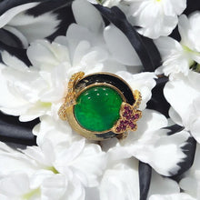 Emerald Enchant Butterfly Ring
