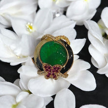 Emerald Enchant Butterfly Ring