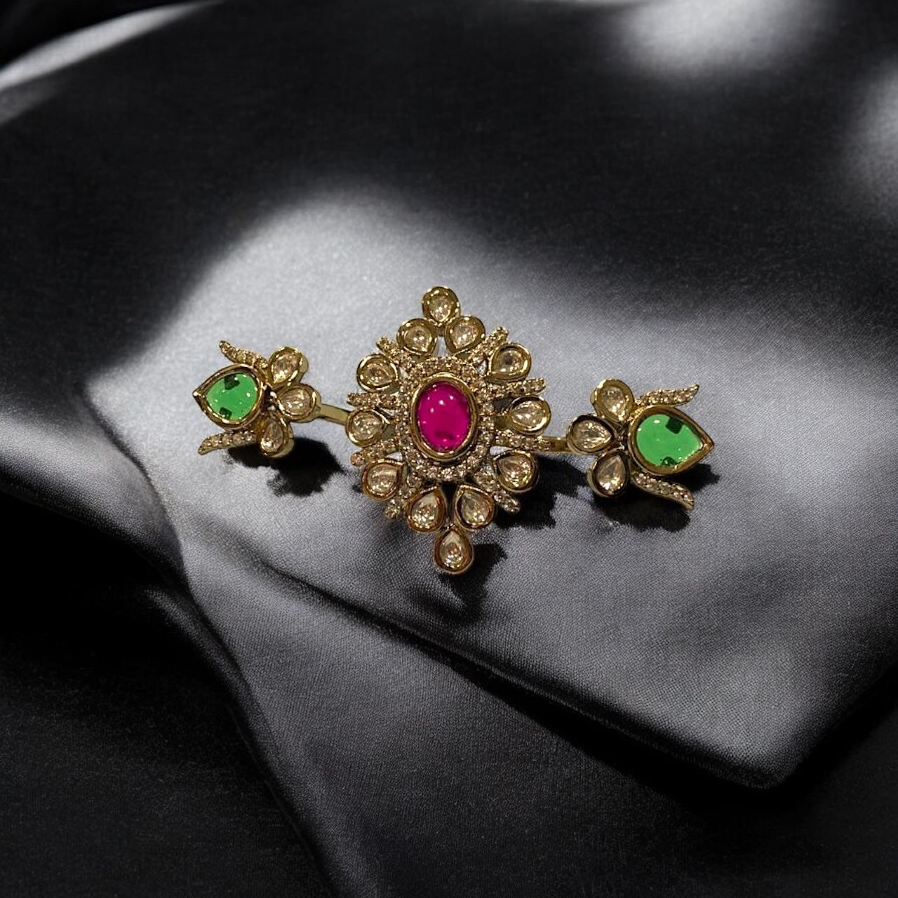 Royal Blossom Dual-Tone Ring