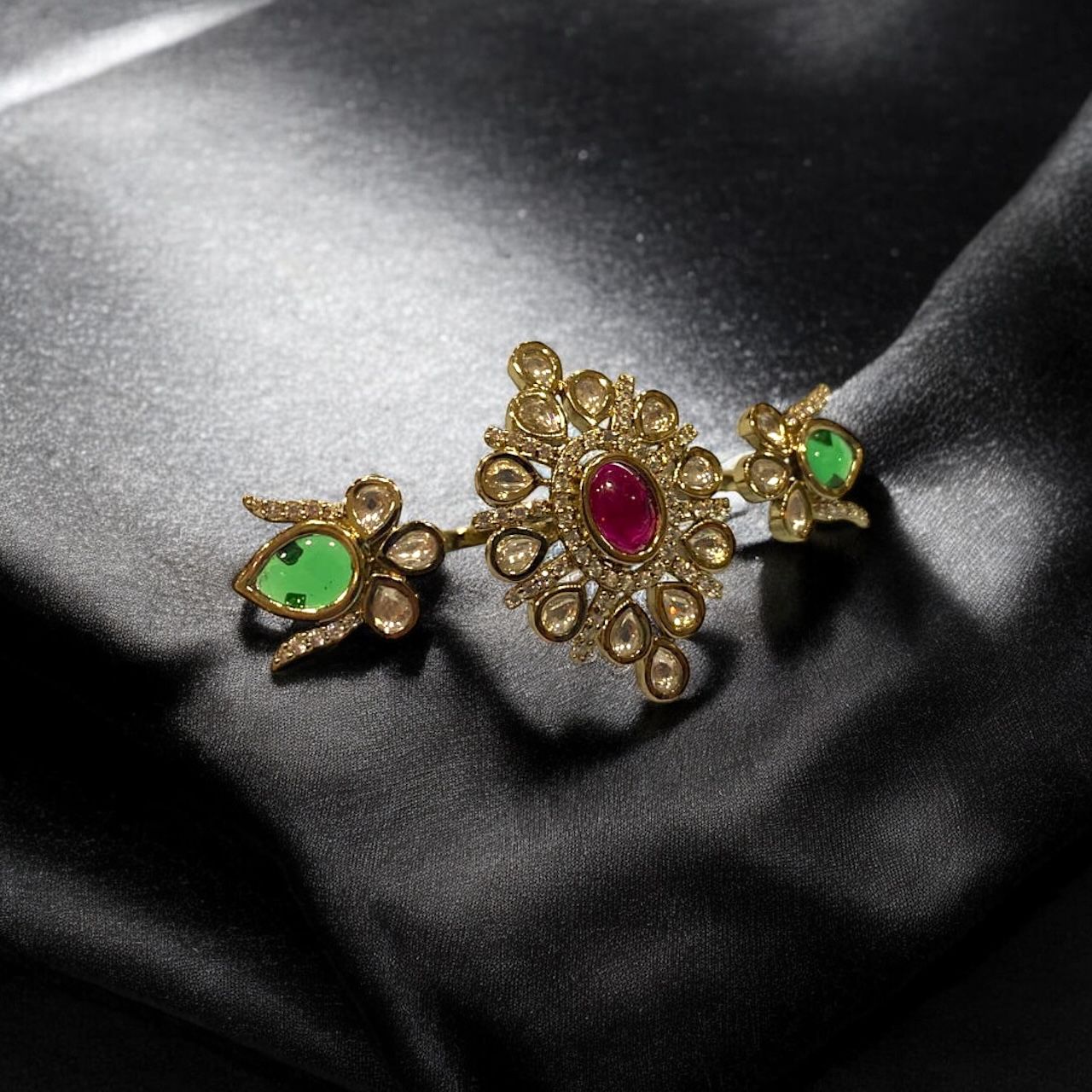 Royal Blossom Dual-Tone Ring
