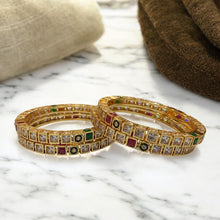 Zarqa Kundan Bangles