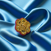 Regal Ruby Bloom Ring