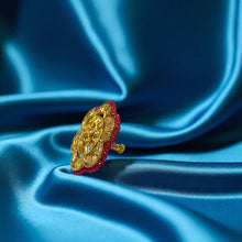 Regal Ruby Bloom Ring