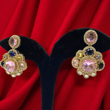 Royal Blush Crystal Earrings