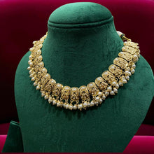 Antique Golden Temple Necklace Set