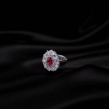 Scarlet Halo Ring
