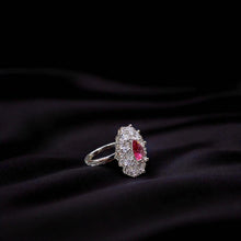 Scarlet Halo Ring