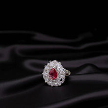 Scarlet Halo Ring