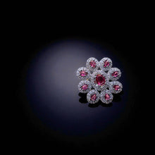 Ruby Blossom Ring