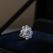 Violet Blossom Ring