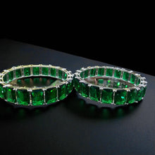 Royal Emerald Radiance Bangles