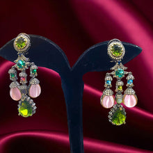 Celestial Cascade Multigem Earrings