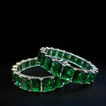 Royal Emerald Radiance Bangles