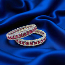 Scarlet Royale Ruby Bangles