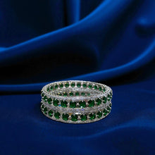 Scarlet Royale Emerald Bangles
