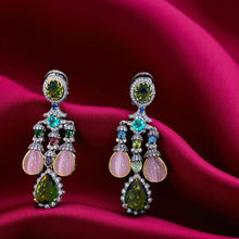 Celestial Cascade Multigem Earrings