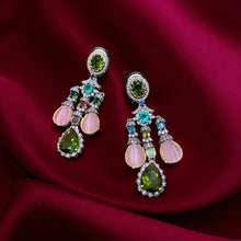 Celestial Cascade Multigem Earrings