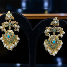 Royal Jadau Lotus Earrings
