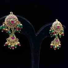 Regal Jadau Drop Earrings