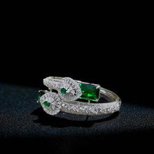 Emerald Radiance American Diamond Bangles