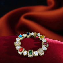 Navratna Gemstone Bracelet