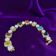 Navratna Gemstone Bracelet
