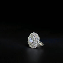 Radiant Bloom American Diamond Ring
