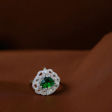 Emerald Elegance Statement Ring